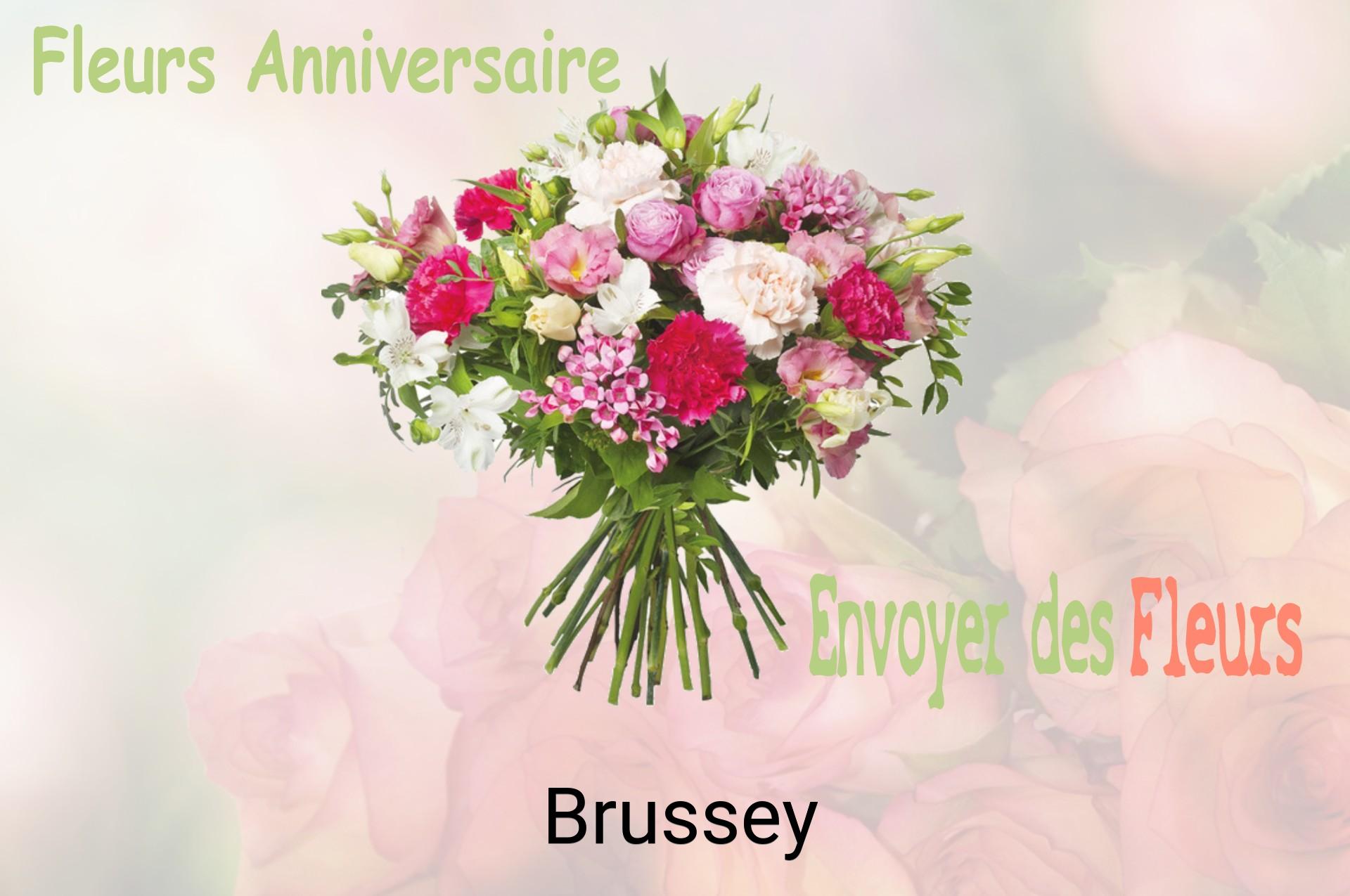 Bouquet de fleurs d’anniversaire livré à Brussey
