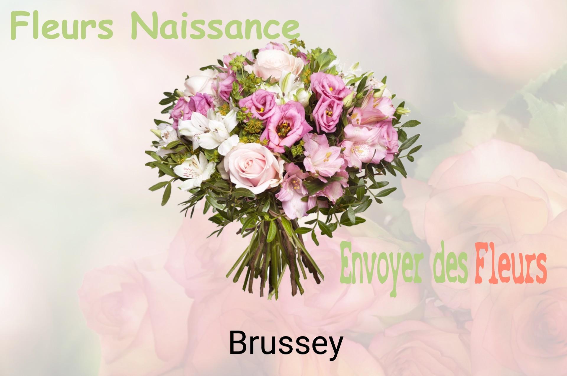 Bouquet de fleurs de naissance livré à Brussey
